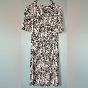 Apt 9 Short Sleeve Polka Dot Dress